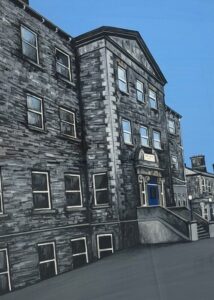 The Old Meath Hospital painting The Old Meath Hospital painting